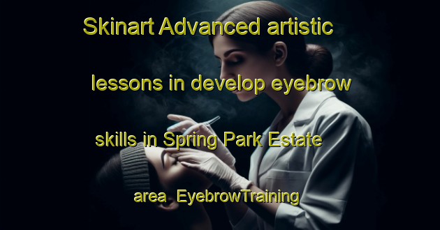 Skinart Advanced artistic lessons in develop eyebrow skills in Spring Park Estate area | EyebrowTraining | EyebrowClasses | SkinartTraining-Singapore