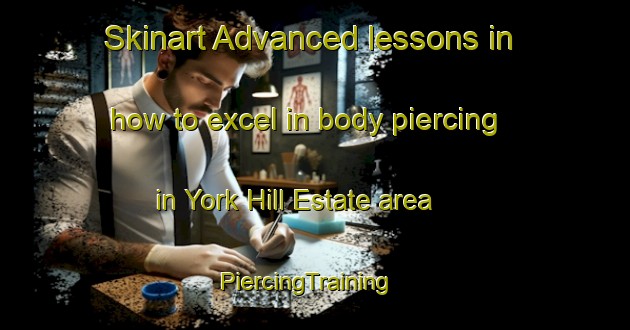 Skinart Advanced lessons in how to excel in body piercing in York Hill Estate area | PiercingTraining | PiercingClasses | SkinartTraining-Singapore