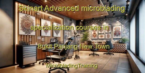 Skinart Advanced microblading specialization courses in Bukit Panjang New Town | #MicrobladingTraining #MicrobladingClasses #SkinartTraining-Singapore