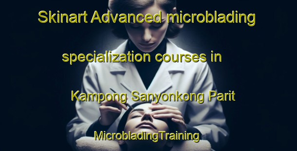 Skinart Advanced microblading specialization courses in Kampong Sanyonkong Parit | #MicrobladingTraining #MicrobladingClasses #SkinartTraining-Singapore