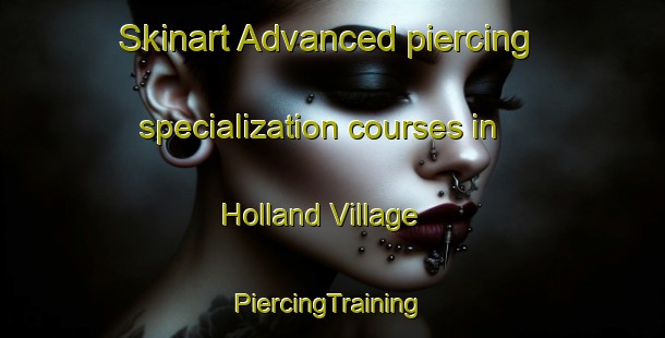 Skinart Advanced piercing specialization courses in Holland Village | #PiercingTraining #PiercingClasses #SkinartTraining-Singapore