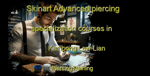 Skinart Advanced piercing specialization courses in Kampong Lew Lian | PiercingTraining | PiercingClasses | SkinartTraining-Singapore