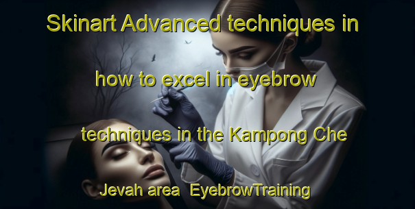 Skinart Advanced techniques in how to excel in eyebrow techniques in the Kampong Che Jevah area | EyebrowTraining | EyebrowClasses | SkinartTraining-Singapore