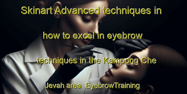 Skinart Advanced techniques in how to excel in eyebrow techniques in the Kampong Che Jevah area | EyebrowTraining | EyebrowClasses | SkinartTraining-Singapore