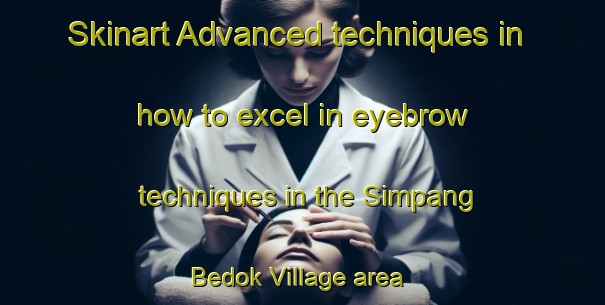 Skinart Advanced techniques in how to excel in eyebrow techniques in the Simpang Bedok Village area | EyebrowTraining | EyebrowClasses | SkinartTraining-Singapore