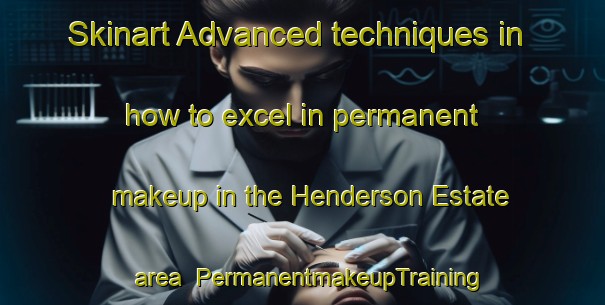 Skinart Advanced techniques in how to excel in permanent makeup in the Henderson Estate area | PermanentmakeupTraining | PermanentmakeupClasses | SkinartTraining-Singapore