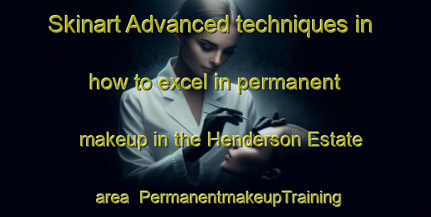 Skinart Advanced techniques in how to excel in permanent makeup in the Henderson Estate area | PermanentmakeupTraining | PermanentmakeupClasses | SkinartTraining-Singapore