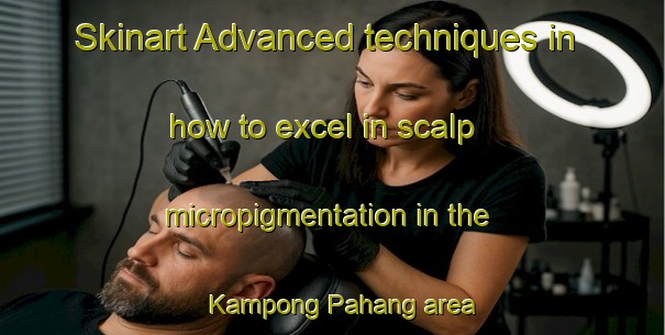 Skinart Advanced techniques in how to excel in scalp micropigmentation in the Kampong Pahang area | SmpTraining | SmpClasses | SkinartTraining-Singapore
