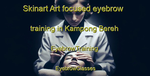 Skinart Art-focused eyebrow training in Kampong Bereh | EyebrowTraining | EyebrowClasses | SkinartTraining-Singapore