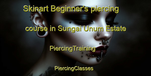 Skinart Beginner's piercing course in Sungai Unum Estate | PiercingTraining | PiercingClasses | SkinartTraining-Singapore