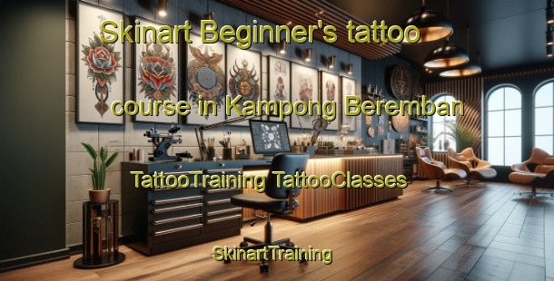 Skinart Beginner's tattoo course in Kampong Beremban | #TattooTraining #TattooClasses #SkinartTraining-Singapore