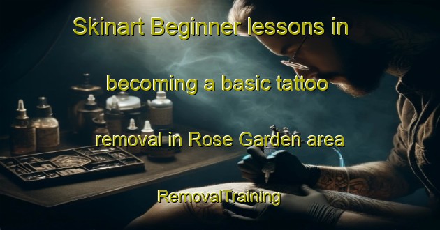 Skinart Beginner lessons in becoming a basic tattoo removal in Rose Garden area | RemovalTraining | RemovalClasses | SkinartTraining-Singapore