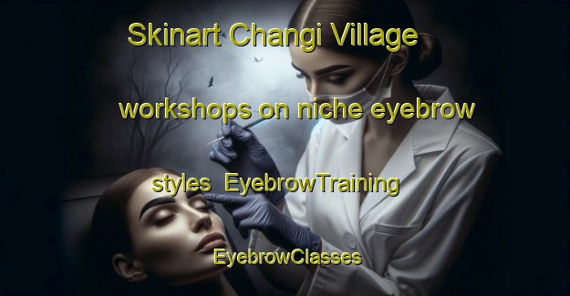 Skinart Changi Village workshops on niche eyebrow styles | EyebrowTraining | EyebrowClasses | SkinartTraining-Singapore