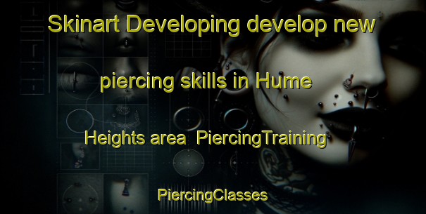 Skinart Developing develop new piercing skills in Hume Heights area | #PiercingTraining #PiercingClasses #SkinartTraining-Singapore