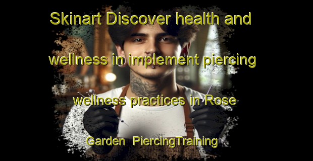 Skinart Discover health and wellness in implement piercing wellness practices in Rose Garden | PiercingTraining | PiercingClasses | SkinartTraining-Singapore