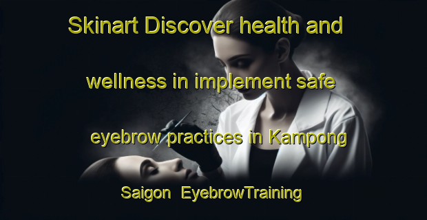 Skinart Discover health and wellness in implement safe eyebrow practices in Kampong Saigon | EyebrowTraining | EyebrowClasses | SkinartTraining-Singapore