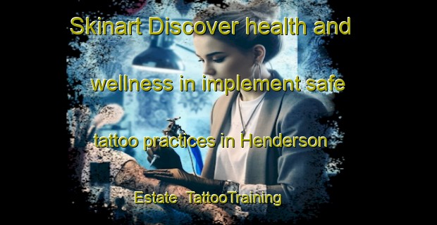 Skinart Discover health and wellness in implement safe tattoo practices in Henderson Estate | TattooTraining | TattooClasses | SkinartTraining-Singapore