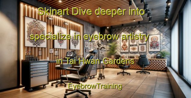 Skinart Dive deeper into specialize in eyebrow artistry in Tai Hwan Gardens | EyebrowTraining | EyebrowClasses | SkinartTraining-Singapore