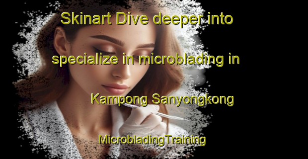 Skinart Dive deeper into specialize in microblading in Kampong Sanyongkong | #MicrobladingTraining #MicrobladingClasses #SkinartTraining-Singapore