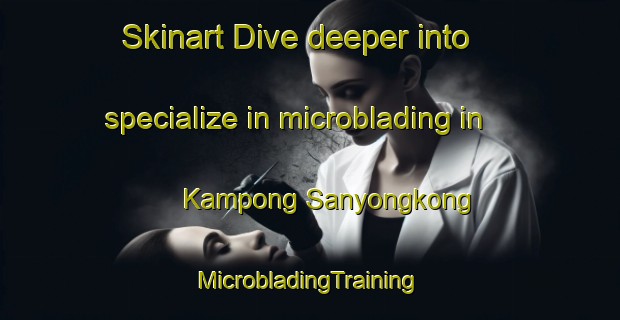 Skinart Dive deeper into specialize in microblading in Kampong Sanyongkong | #MicrobladingTraining #MicrobladingClasses #SkinartTraining-Singapore