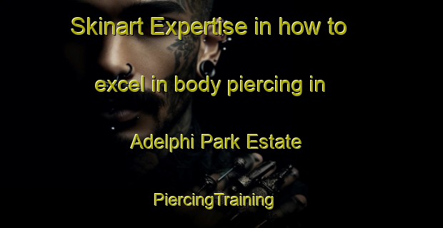 Skinart Expertise in how to excel in body piercing in Adelphi Park Estate | PiercingTraining | PiercingClasses | SkinartTraining-Singapore