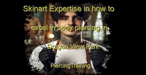 Skinart Expertise in how to excel in body piercing in Dragon View Park | PiercingTraining | PiercingClasses | SkinartTraining-Singapore