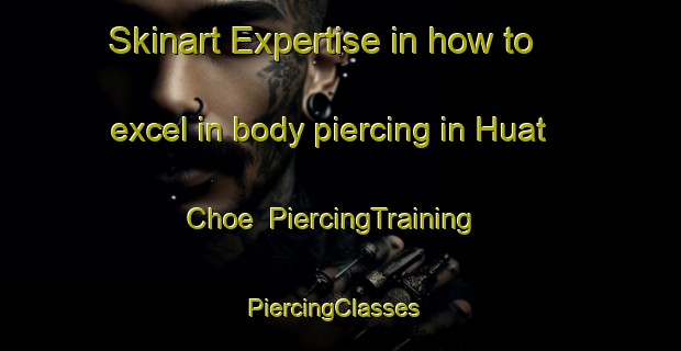 Skinart Expertise in how to excel in body piercing in Huat Choe | PiercingTraining | PiercingClasses | SkinartTraining-Singapore