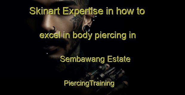 Skinart Expertise in how to excel in body piercing in Sembawang Estate | PiercingTraining | PiercingClasses | SkinartTraining-Singapore