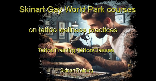 Skinart Gay World Park courses on tattoo wellness practices | #TattooTraining #TattooClasses #SkinartTraining-Singapore