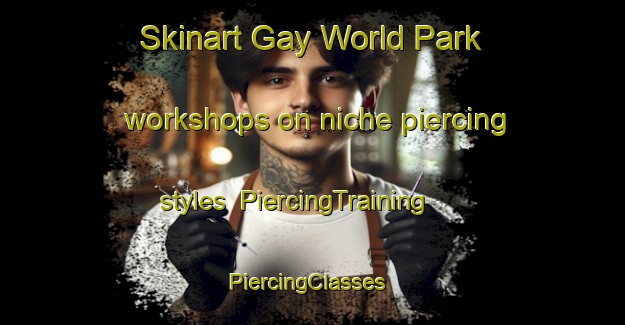 Skinart Gay World Park workshops on niche piercing styles | PiercingTraining | PiercingClasses | SkinartTraining-Singapore