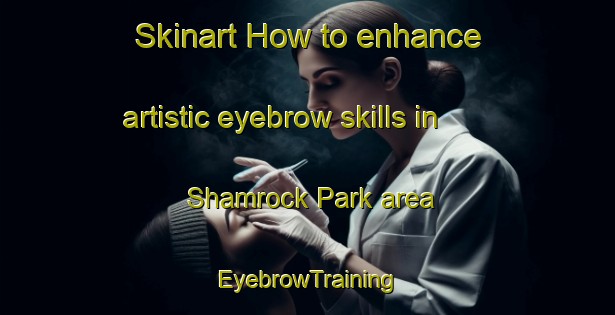Skinart How to enhance artistic eyebrow skills in Shamrock Park area | EyebrowTraining | EyebrowClasses | SkinartTraining-Singapore