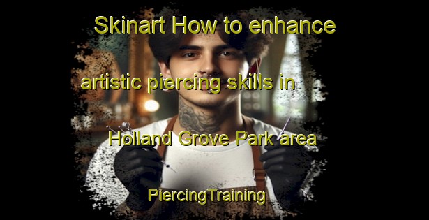 Skinart How to enhance artistic piercing skills in Holland Grove Park area | PiercingTraining | PiercingClasses | SkinartTraining-Singapore