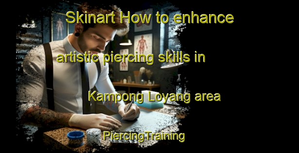 Skinart How to enhance artistic piercing skills in Kampong Loyang area | PiercingTraining | PiercingClasses | SkinartTraining-Singapore