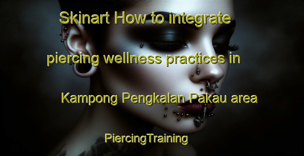 Skinart How to integrate piercing wellness practices in Kampong Pengkalan Pakau area | PiercingTraining | PiercingClasses | SkinartTraining-Singapore