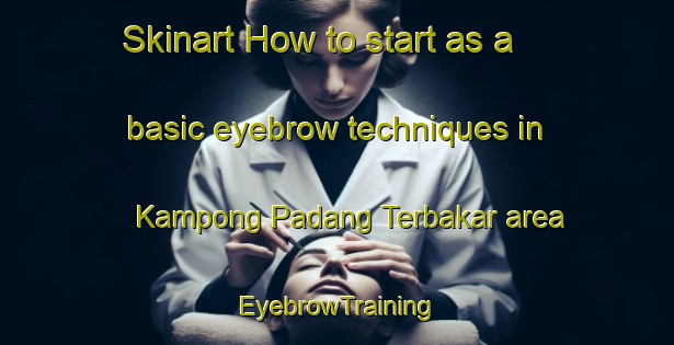 Skinart How to start as a basic eyebrow techniques in Kampong Padang Terbakar area | EyebrowTraining | EyebrowClasses | SkinartTraining-Singapore
