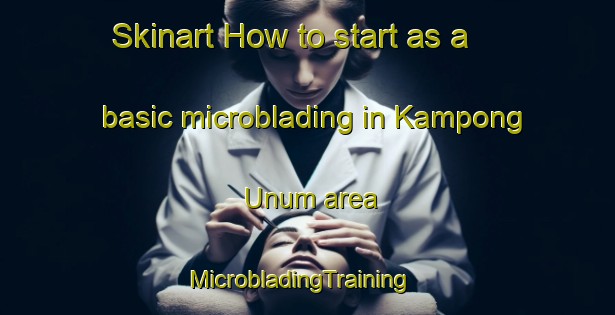 Skinart How to start as a basic microblading in Kampong Unum area | MicrobladingTraining | MicrobladingClasses | SkinartTraining-Singapore