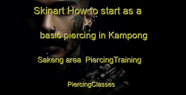 Skinart How to start as a basic piercing in Kampong Sakeng area | PiercingTraining | PiercingClasses | SkinartTraining-Singapore