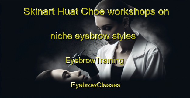 Skinart Huat Choe workshops on niche eyebrow styles | EyebrowTraining | EyebrowClasses | SkinartTraining-Singapore