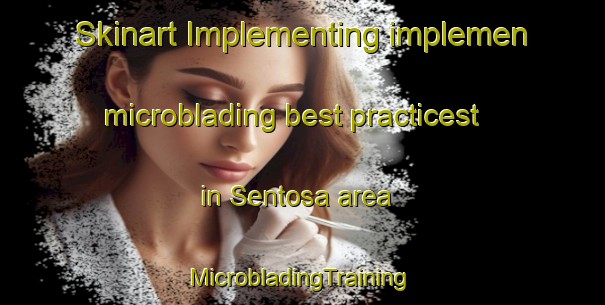 Skinart Implementing implemen microblading best practicest in Sentosa area | #MicrobladingTraining #MicrobladingClasses #SkinartTraining-Singapore