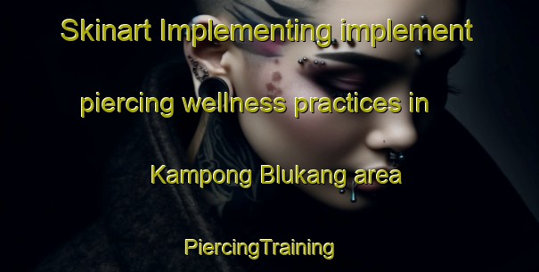 Skinart Implementing implement piercing wellness practices in Kampong Blukang area | PiercingTraining | PiercingClasses | SkinartTraining-Singapore