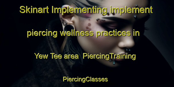 Skinart Implementing implement piercing wellness practices in Yew Tee area | PiercingTraining | PiercingClasses | SkinartTraining-Singapore