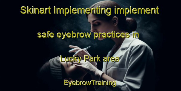 Skinart Implementing implement safe eyebrow practices in Lucky Park area | EyebrowTraining | EyebrowClasses | SkinartTraining-Singapore