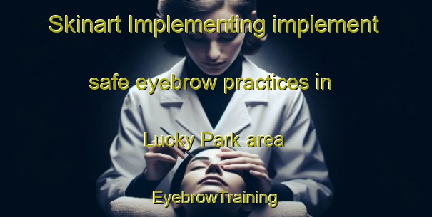 Skinart Implementing implement safe eyebrow practices in Lucky Park area | EyebrowTraining | EyebrowClasses | SkinartTraining-Singapore