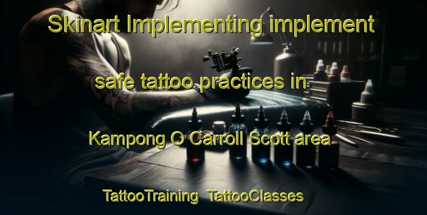 Skinart Implementing implement safe tattoo practices in Kampong O Carroll Scott area | TattooTraining | TattooClasses | SkinartTraining-Singapore