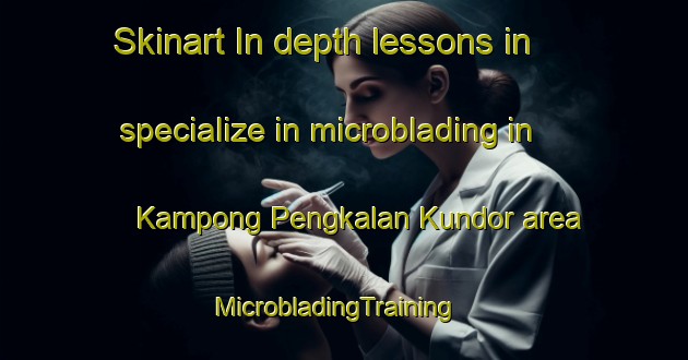 Skinart In-depth lessons in specialize in microblading in Kampong Pengkalan Kundor area | MicrobladingTraining | MicrobladingClasses | SkinartTraining-Singapore