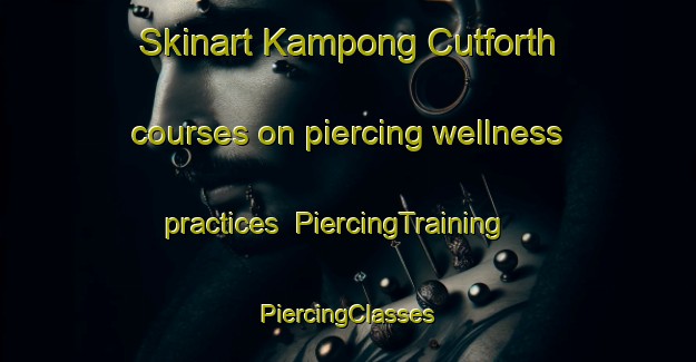 Skinart Kampong Cutforth courses on piercing wellness practices | #PiercingTraining #PiercingClasses #SkinartTraining-Singapore