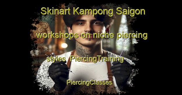 Skinart Kampong Saigon workshops on niche piercing styles | PiercingTraining | PiercingClasses | SkinartTraining-Singapore