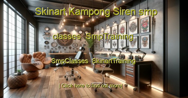 Skinart Kampong Siren smp classes | SmpTraining | SmpClasses | SkinartTraining-Singapore