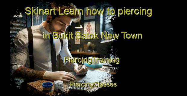 Skinart Learn how to piercing in Bukit Batok New Town | #PiercingTraining #PiercingClasses #SkinartTraining-Singapore