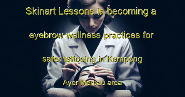 Skinart Lessons in becoming a eyebrow wellness practices for safer tattooing in Kampong Ayer Merbau area | EyebrowTraining | EyebrowClasses | SkinartTraining-Singapore